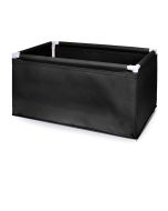 247Garden 2X3 PVC Frame Fabric Grow Bed/Raised Vegetable Flower Garden Bag (45-Gallon Black, Complete Kit)