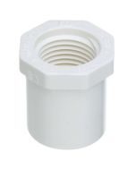 1 x 3/4 in. Schedule 40 PVC Female Reducing Ring/FPT Reducer Bushing  Sch-40 NSF Pipe Fitting, 1" Spigot x 3/4" FNPT