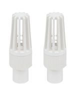 2-Pack 3/4 in. Schedule 40 PVC Foot Valves Pipe Fittings