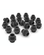 20-PK 3/4 in. Hex Nipple SCH-80 PVC Pipe Fitting & Connector NPT x NPT ASTM D2467/D2464 F1970 ANSI UPC-PW