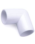 247Garden 3/4 in. PVC 90-Degree Elbow ASTM SCH40 Furniture-Grade Fitting