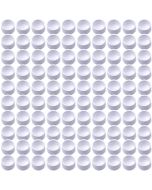 100pcs 3/4 in. PVC End Caps ASTM SCH40 Furniture-Grade Fittings