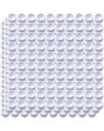 300pcs 3/4 in. PVC End Caps ASTM SCH40 Furniture-Grade Fittings