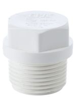 720pcs/Box 3/4 in. Schedule 40 PVC Male Threaded Plug/MPT End Cap Pipe Fitting NSF SCH40 ASTM D2466 0.75"