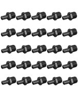 25-PK 1/2" PEX Crimp x 1/2" Male NPT Adapters Plastic PPSU Poly Alloy Lead-Free PEX-B Fittings ASTM F2159 NSF