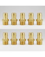 10-Pack 3/4 in. PEX-A Male Adapter Expansion Fittings NSF Lead Free Brass F1960