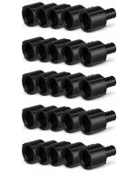 25-Pack 1/2" Swivel FPT PEX Adapters PPSU ASTM F2159 Rib Nut Fittings