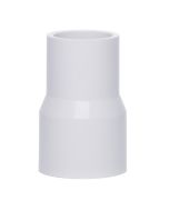 2 x 1-1/4 in. Schedule 40 PVC Reducing Coupling NSF Pipe Fitting 2" x 1.25" Socket