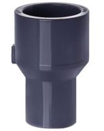 1 x 1/2 in. Schedule 80 PVC Reducing Coupling/Coupler High Pressure Pipe Increase/Reducer SCH-80 Fitting (Socket) NSF ASTM D2467