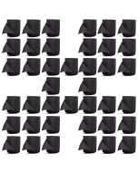 247Garden Basic 1/4-Gallon Transplanter Grow Bags/Aeration Fabric Pots (Black 5H x 4D) 40-Pack