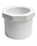 1-1/4 x 1 in. Schedule-40 PVC Reducing Ring/Reducer/Bushing Pipe Fitting NSF SCH40 ASTM D2466 1.25" Spigot x 1" Socket