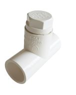 1/2 in. SCH-40 PVC Female Threaded Tee w/Male Threaded Plug NSF ANSI/ASTM D2466 Combo Pipe Fitting Kit