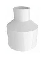 1-1/2 x 1/2 in. Schedule 40 PVC Reducing Coupling NSF SCH40 Pipe Fitting