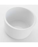 180PC/BOX 2 in. Schedule 40 PVC End Cap Pipe Fitting NSF SCH40 ASTM D2466 2" Socket-Ends