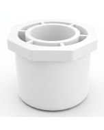 2 x 1 in. Schedule-40 PVC Reducing Ring/Reducer/Busher Pipe Fitting NSF SCH40 ASTM D2466 2" Spigot x 1" Socket