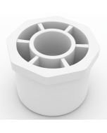 2 x 3/4 in. Schedule 40 PVC Reducing Ring/Reducer Bushing Pipe Fitting NSF SCH40 ASTM D2466 2" Spigot x 0.75" Socket