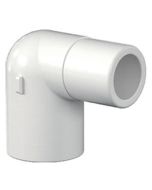 3/4 in. SCH-40 PVC 90-Degree Straight Street Elbow Fitting NSF ASTM D2466 3/4" Slip x 3/4" Spigot 90°