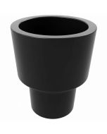1-1/2 x 1 in. Schedule 80 PVC Reducing Coupling/Coupler Sch-80 Pipe Increase/Reducer Fitting (Socket) NSF ASTM D2467