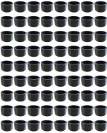 72PC/BOX 2.5 in. SCH-80 High Pressure PVC Pipe End Caps Slip/Socket Fittings NSF ASTM D2467