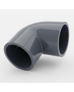 2 in. Schedule 80 PVC 90-Degree Elbow High Pressure Pipe Fitting NSF ASTM D2467 2" SCH-80 90° Socket