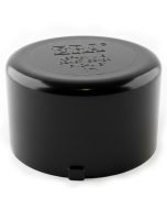 3 in. SCH-80 PVC Cap/End Plug High Pressure Pipe Fitting Slip/Socket Connection NSF ASTM D2467