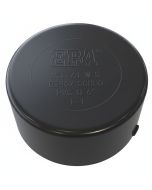 6 in. SCH-80 PVC Cap/End Plug High Pressure Pipe Fitting Slip/Socket Connection NSF ASTM D2467