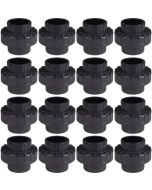 16-Pk 1/2 in. SCH-80 PVC Unions Pipe Repair/Joint Fittings Socket-Type ASTM D2467/F1970