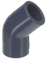 1 in. Schedule 80 PVC 45-Degree Elbow Sch-80 Pipe Fitting (Socket) NSF ASTM D2467