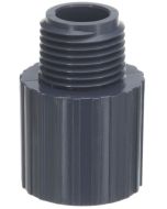 1-1/2 in. Schedule 80 PVC Male Adapter High Pressure Pipe Fitting (Socket x MPT) D2467/D2464 NPT