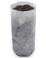 5000PC/Box Wholesale 1/4-Gallon Skinny Starter Plant Grow Bag White 40GSM White Aeration Fabric Pot BPA-Free 3D x 8H + Free USA Mainland Shipping
