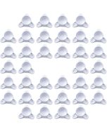 36-Pack 1 in. PVC Table Screw Caps Leg Fitting - ASTM SCH40 Furniture-Grade