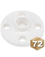 72-Pack 3/4 in. PVC SCH-40/80 TS Flange ASTM D2466/D2467 (Socket-Type High Pressure Pipe Fittings)