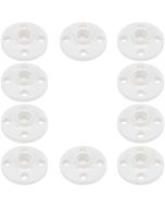 10-Pk 1 in. SCH-40/80 TS Flange ASTM D2466/D2467 (Socket-Type High Pressure Pipe Fitting)