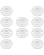 10-Pack 3/4 in. PVC SCH40/80 TS Flange ASTM D2466/D2467 (Socket-Type High Pressure Pipe Fitting)