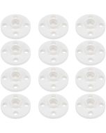 12-Pack 3/4 in. PVC SCH40/80 TS Flange ASTM D2466/D2467 (Socket-Type High Pressure Pipe Fittings)