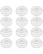 12-Pk 1/2 in. PVC SCH-40/80 TS Flange ASTM D2466/D2467 (Socket-Type High Pressure Pipe Fittings)