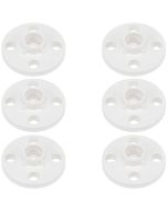 6-Pack 3/4 in. PVC SCH40/80 TS Flange ASTM D2466/D2467 (Socket-Type High Pressure Pipe Fitting)