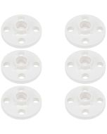 6-Pk 1/2 in. PVC SCH-40/80 TS Flange ASTM D2466/D2467 (Socket-Type High Pressure Pipe Fittings)