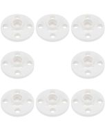 8-Pack 3/4 in. PVC SCH40/80 TS Flange ASTM D2466/D2467 (Socket-Type High Pressure Pipe Fitting)