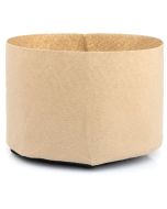 192PC/BOX 7-Gallon 247Garden Basic Aeration Tan Grow Bags 200GSM BPA-Free Fabric Pots 12H x 13D Wholesale