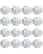 16-Pack 3/4 in. Schedule 40 PVC Unions w/ O-Ring Threaded-Type Pipe Fittings ASTM D2466/F1970