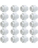 20-Pack 3/4 in. Schedule 40 PVC Unions w/ O-Ring Threaded-Type Pipe Fittings ASTM D2466/F1970